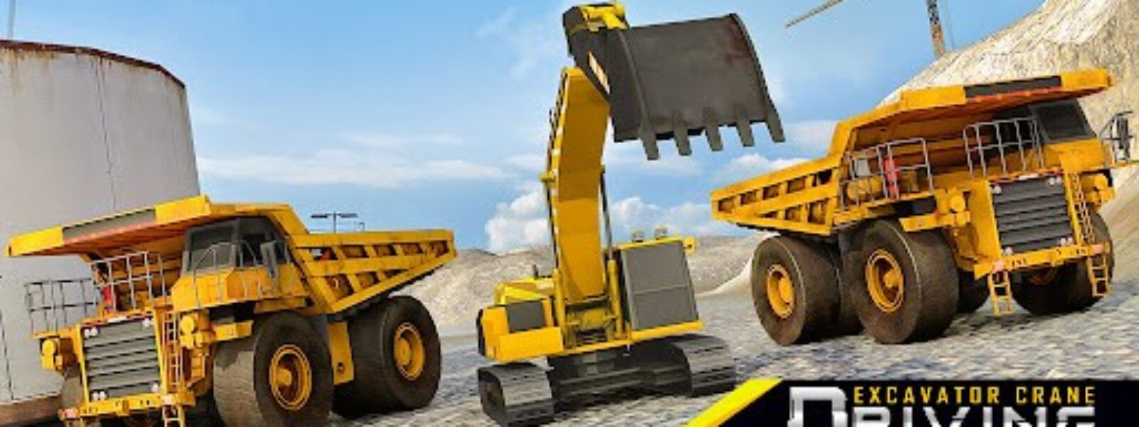 Excavator Crane Driving Sim pentru Android | iOS