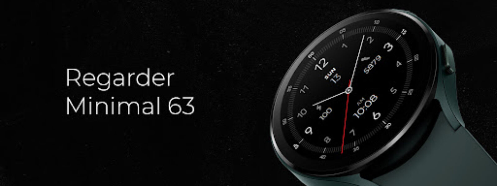 Regarder Minimal 64 Watch Face pentru Android | iOS