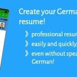 German Resume Builder