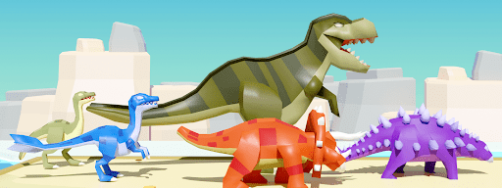 Merge Dinosaurs Master pentru Android | iOS